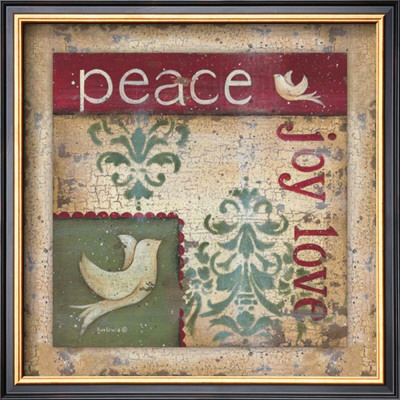 Peace Joy Love by Kim Lewis Pricing Limited Edition Print image