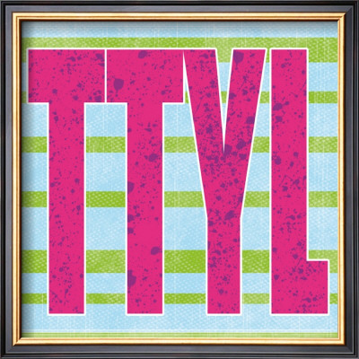 Ttyl by Louise Carey Pricing Limited Edition Print image