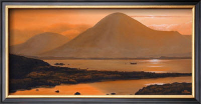 Isle Of Skye: Sunset Over Scalpay by Dmitry Guskov Pricing Limited Edition Print image