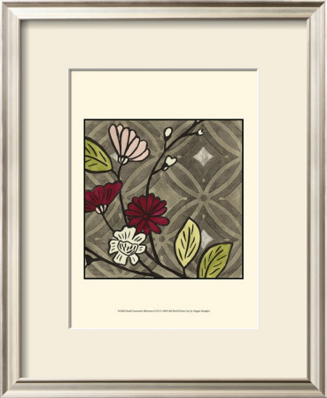 Geometric Blossoms Ii by Megan Meagher Pricing Limited Edition Print image