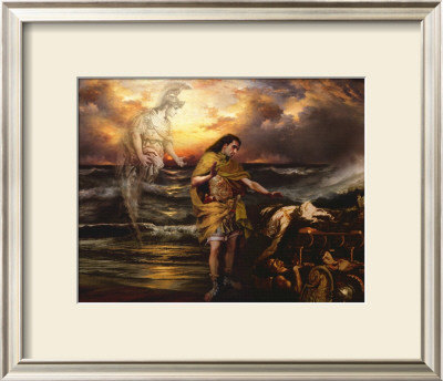 The Funeral Of Patroclas by Howard David Johnson Pricing Limited Edition Print image