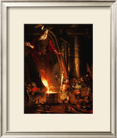 The Sword Of Siegfried by Howard David Johnson Pricing Limited Edition Print image