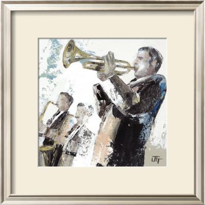 The Trumpeter by Bernard Ott Pricing Limited Edition Print image