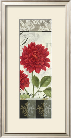 Etude En Rouge Panel I by Pamela Gladding Pricing Limited Edition Print image