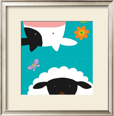 Farm Group: Cow And Sheep by Yuko Lau Pricing Limited Edition Print image