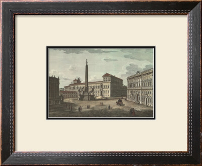 Piazza Del Quirinale by Alessandro Antonelli Pricing Limited Edition Print image
