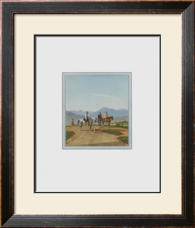 Riders At Tegernsee by Wilhelm Alexander Wolfgan Von Kobell Pricing Limited Edition Print image