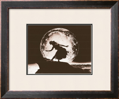 Moon Dancer, Hula Girl by Alan Houghton Pricing Limited Edition Print image