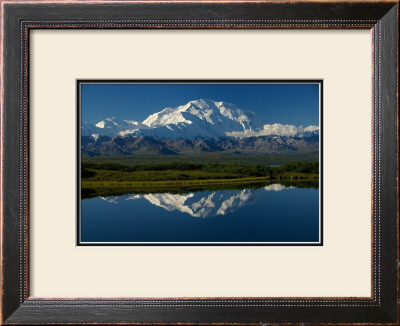 Mt, Mckinnley Reflection, Alaska by Charles Glover Pricing Limited Edition Print image