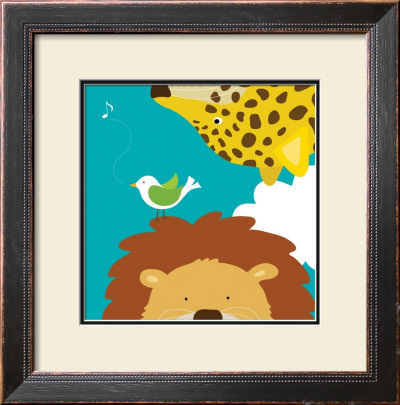 Safari Group: Leopard And Lion by Yuko Lau Pricing Limited Edition Print image