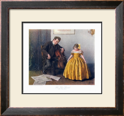 Chaconne Cellist And A Girl by Douglas Adams Pricing Limited Edition Print image