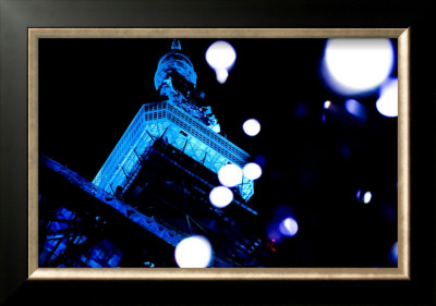 Tokyo Tower: World Diabetes Day Blue Illumination Ii by Takashi Kirita Pricing Limited Edition Print image