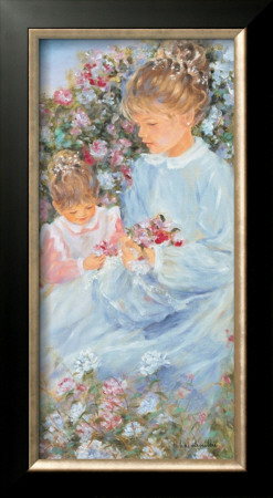 In Flowers by Helene Leveillee Pricing Limited Edition Print image