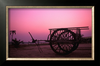 Lone Cart, Laos by Charles Glover Pricing Limited Edition Print image