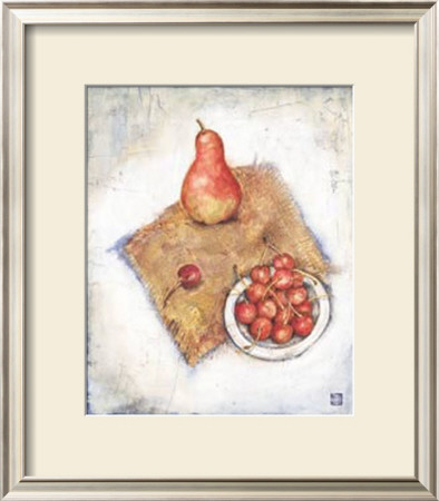 Burlap Pear I by Tina Chaden Pricing Limited Edition Print image