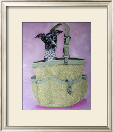 Italian Greyhound Basket by Carol Dillon Pricing Limited Edition Print image