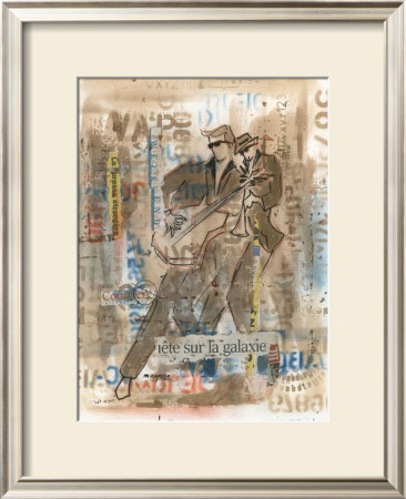 Jazz, Guitare by Magassa Pricing Limited Edition Print image