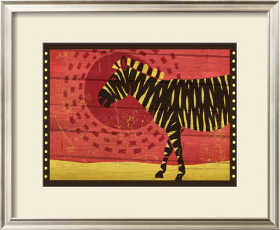 Woodblock Zebra by Benjamin Bay Pricing Limited Edition Print image