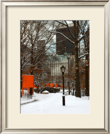 The Gates And Love Bridge, Central Park by Igor Maloratsky Pricing Limited Edition Print image