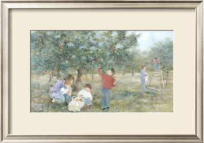 The Family At The Orchard by Hélène Léveillée Pricing Limited Edition Print image