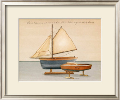 Petit Bateau Ii by Laurence David Pricing Limited Edition Print image