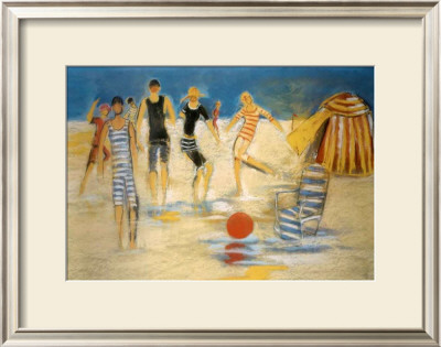 Beach Games by Marie Versailles Pricing Limited Edition Print image