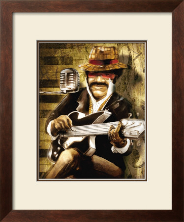 The Guitarist by Adam Perez Pricing Limited Edition Print image