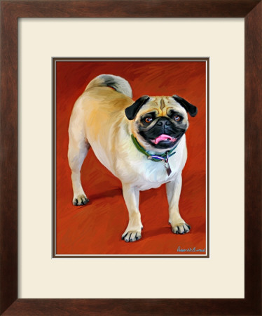 Doug The Pug by Robert Mcclintock Pricing Limited Edition Print image