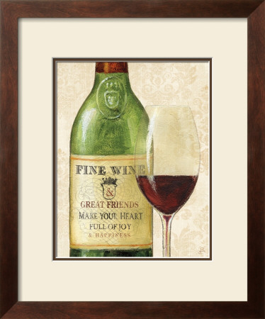 Wine Quotes I by Daphne Brissonnet Pricing Limited Edition Print image