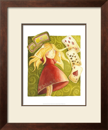 Alice And Cards by Gosia Mosz Pricing Limited Edition Print image