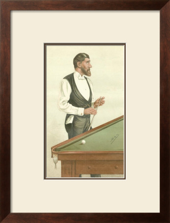 Vanity Fair Billiards by Spy (Leslie M. Ward) Pricing Limited Edition Print image