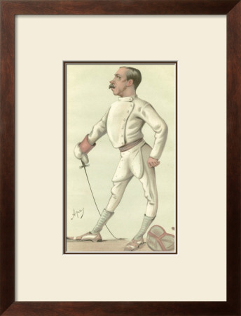 Vanity Fair Fencing by Spy (Leslie M. Ward) Pricing Limited Edition Print image