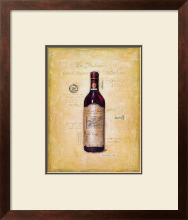 Vini Italiani by G.P. Mepas Pricing Limited Edition Print image