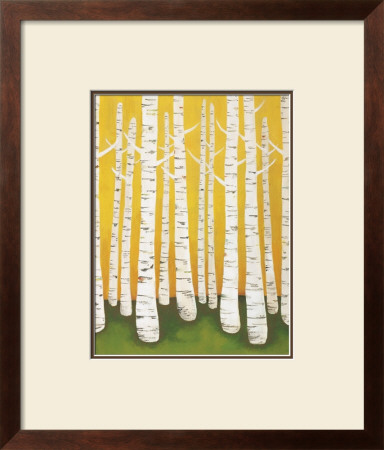 Autumn Birches by Lisa Congdon Pricing Limited Edition Print image