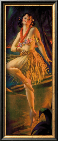 Firelight Hula by Gene Pressler Pricing Limited Edition Print image
