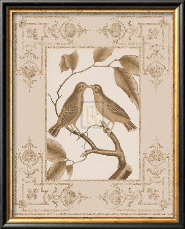 Baroque Birds Ii by Maria Mendez Pricing Limited Edition Print image