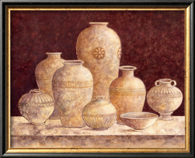 Decorative Vases I by G.P. Mepas Pricing Limited Edition Print image