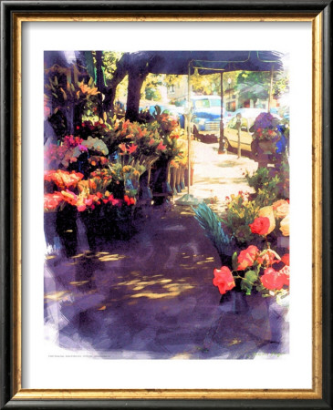 Flower Shop In A Shade by Nicolas Hugo Pricing Limited Edition Print image