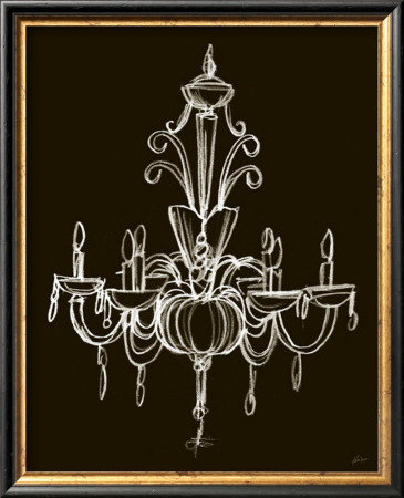 Elegant Chandelier Ii by Ethan Harper Pricing Limited Edition Print image