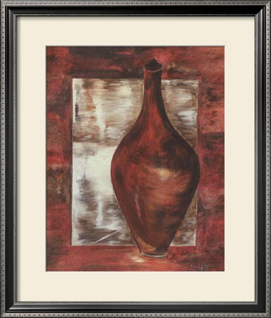 Vase Rouge by Clauva Pricing Limited Edition Print image