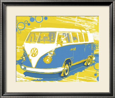 Vintage Vw Bus by Michael Cheung Pricing Limited Edition Print image