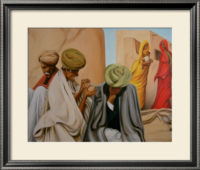 Village Life by Sukhpal Grewal Pricing Limited Edition Print image