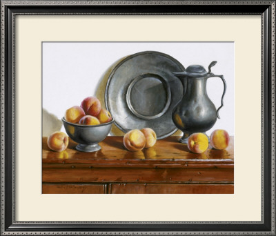 Peaches And Pewter by Pauline Eblé Campanelli Pricing Limited Edition Print image