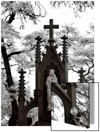 Cemetery Statue by I.W. Pricing Limited Edition Print image