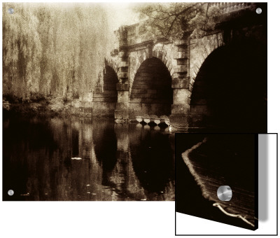 Weeping Willow Beside A River, Oxford by M.N. Pricing Limited Edition Print image