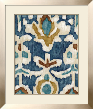 Ocean Ikat I by Chariklia Zarris Pricing Limited Edition Print image