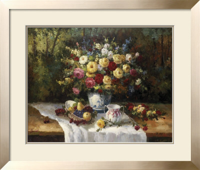 Classic Floral Still Life by Janek Pricing Limited Edition Print image
