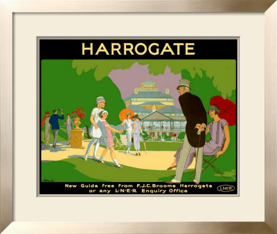 Harrogate, Lner Poster, 1925 by L Hocknell Pricing Limited Edition Print image