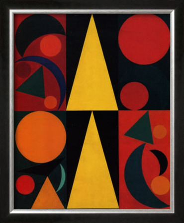 Soleil, C.1947 by Auguste Herbin Pricing Limited Edition Print image