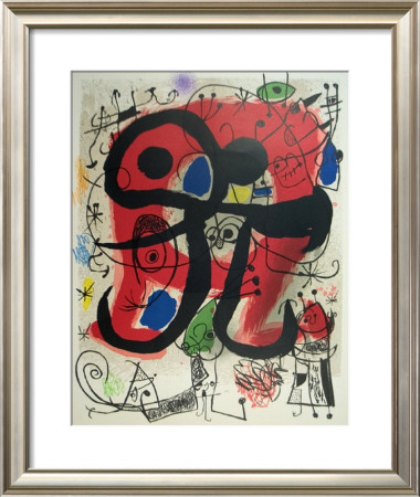 Le Lezard Aux Plumes D'or by Joan Miro Pricing Limited Edition Print image